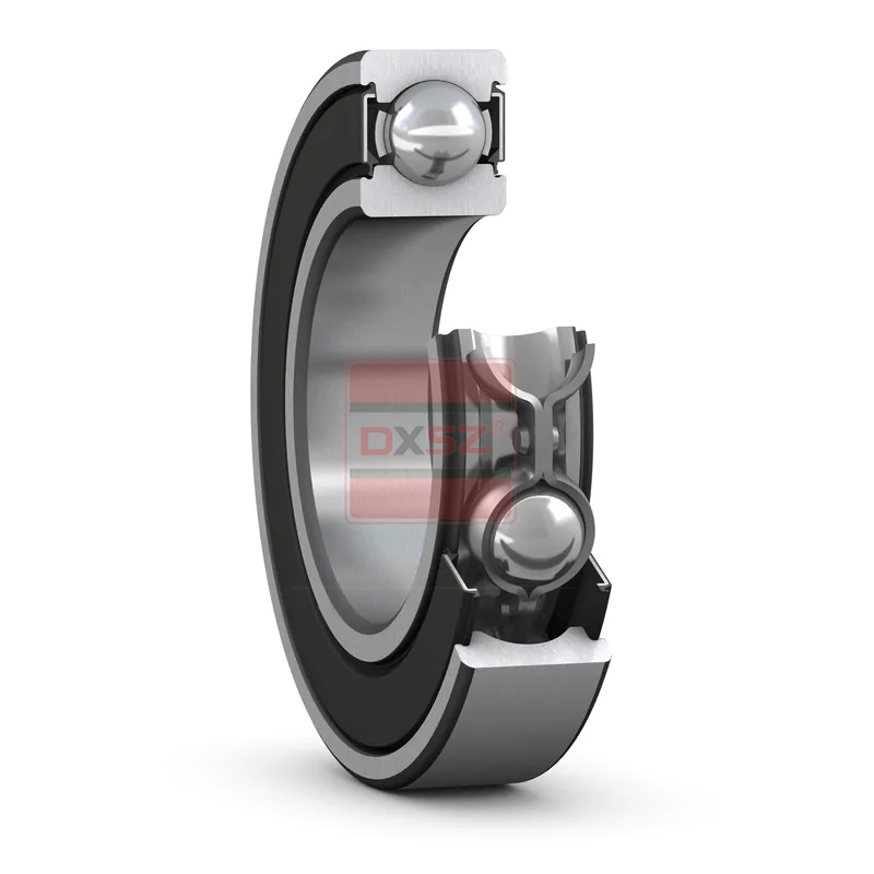 Rubber sealed deep groove ball bearings